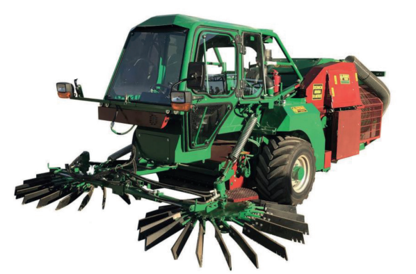 FACMA SEMEK 1000 — самохідний комбайн з фронтальним підбором та системою очищення