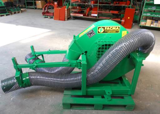 Гідравлічна щітка FACMA для збору горіхів та очищення міжрядь у фундукових садах